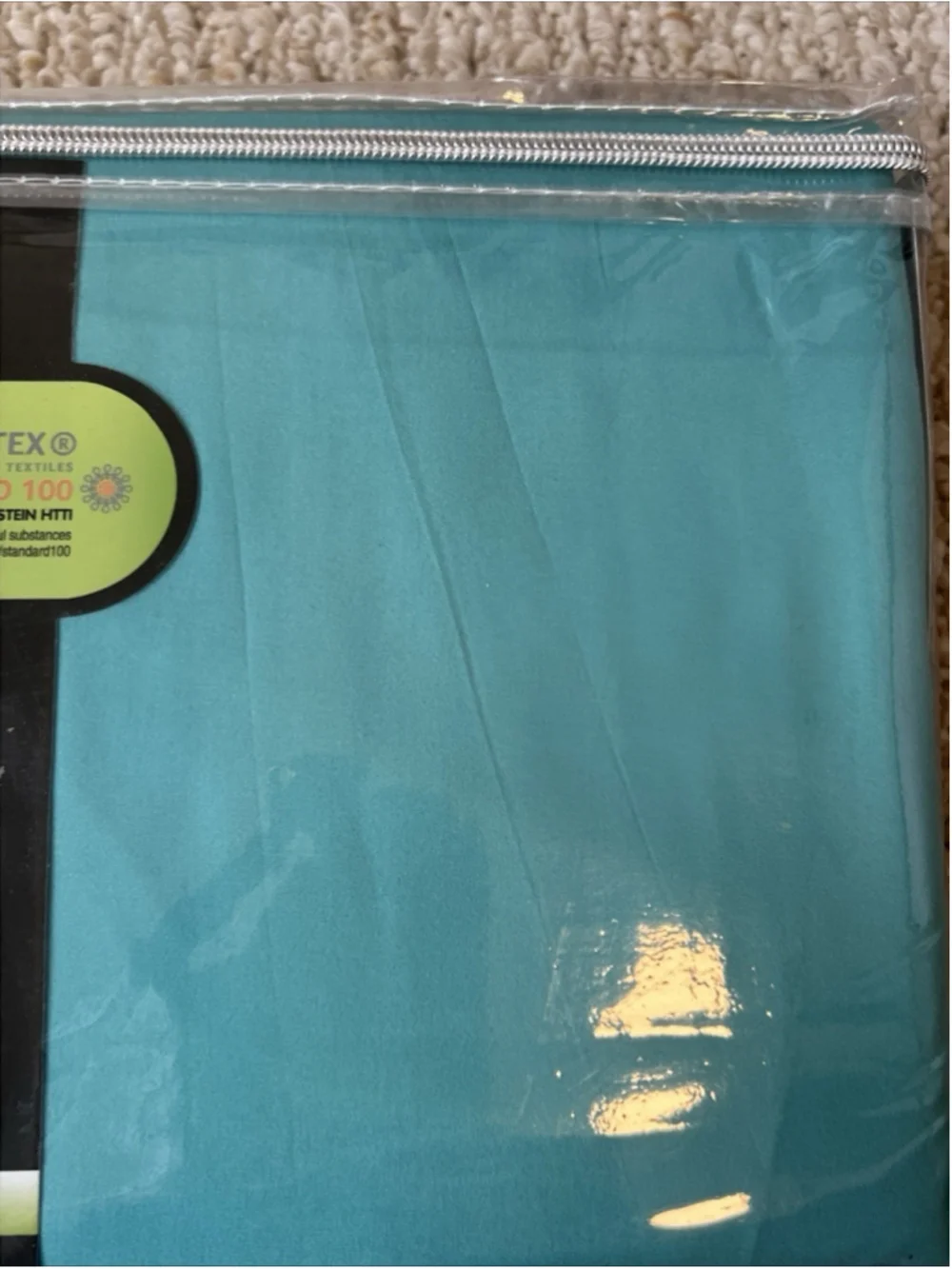 JCrown Home Collectible Extra Soft 4 Pieces Sheet Set Queen Aqua Standard 100